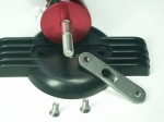 Streamlined Twist On Mastfuß Oberteil mit Grundplatte entfernt